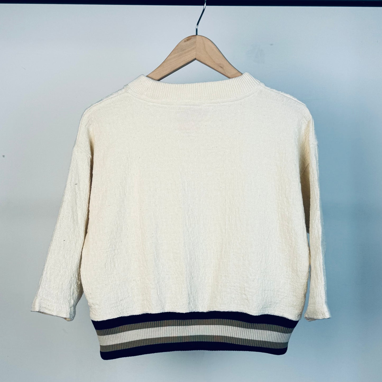 PULLOVER BOUCLE SWEATSHIRT