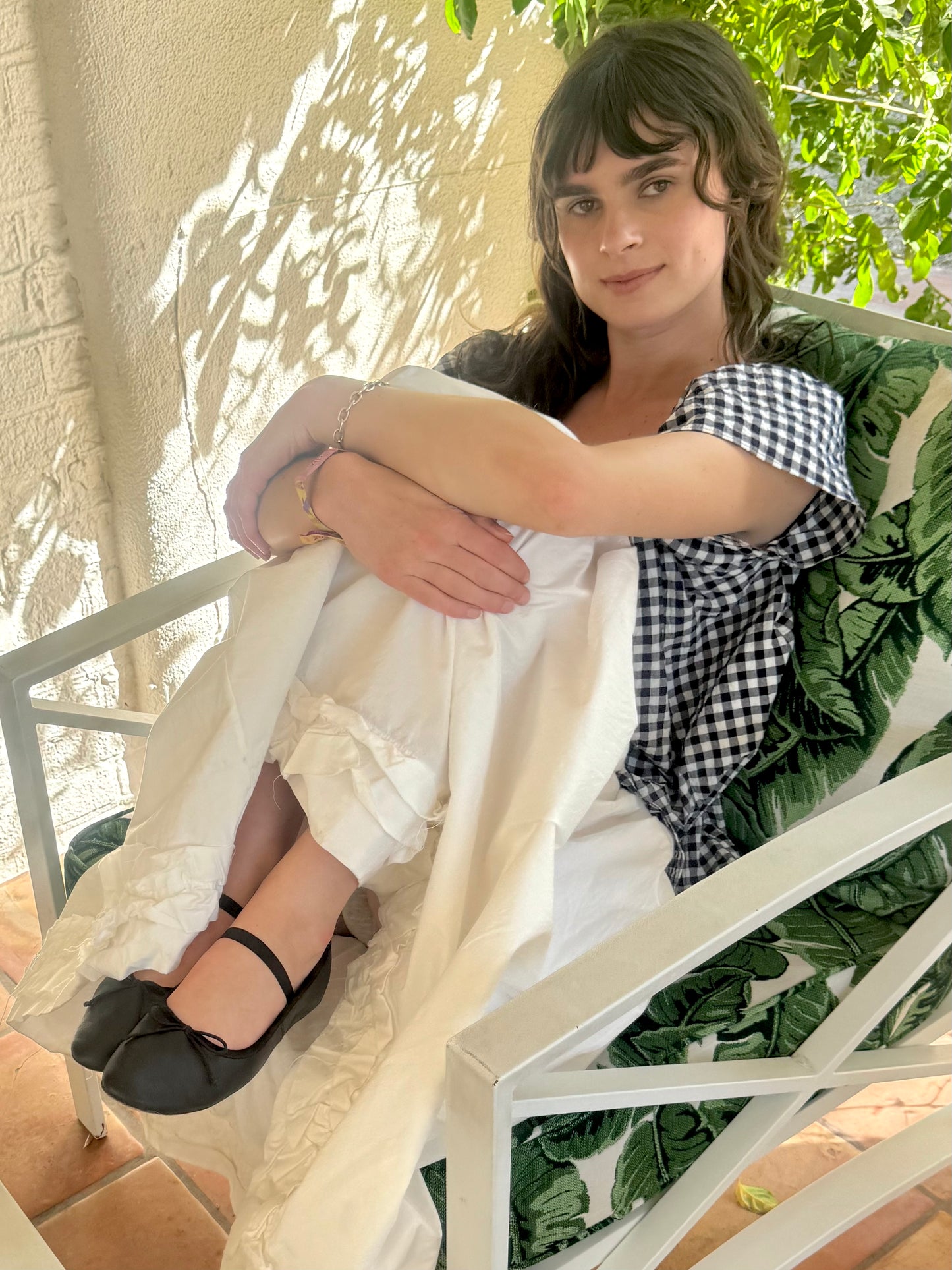 RUFFLE SKIRT