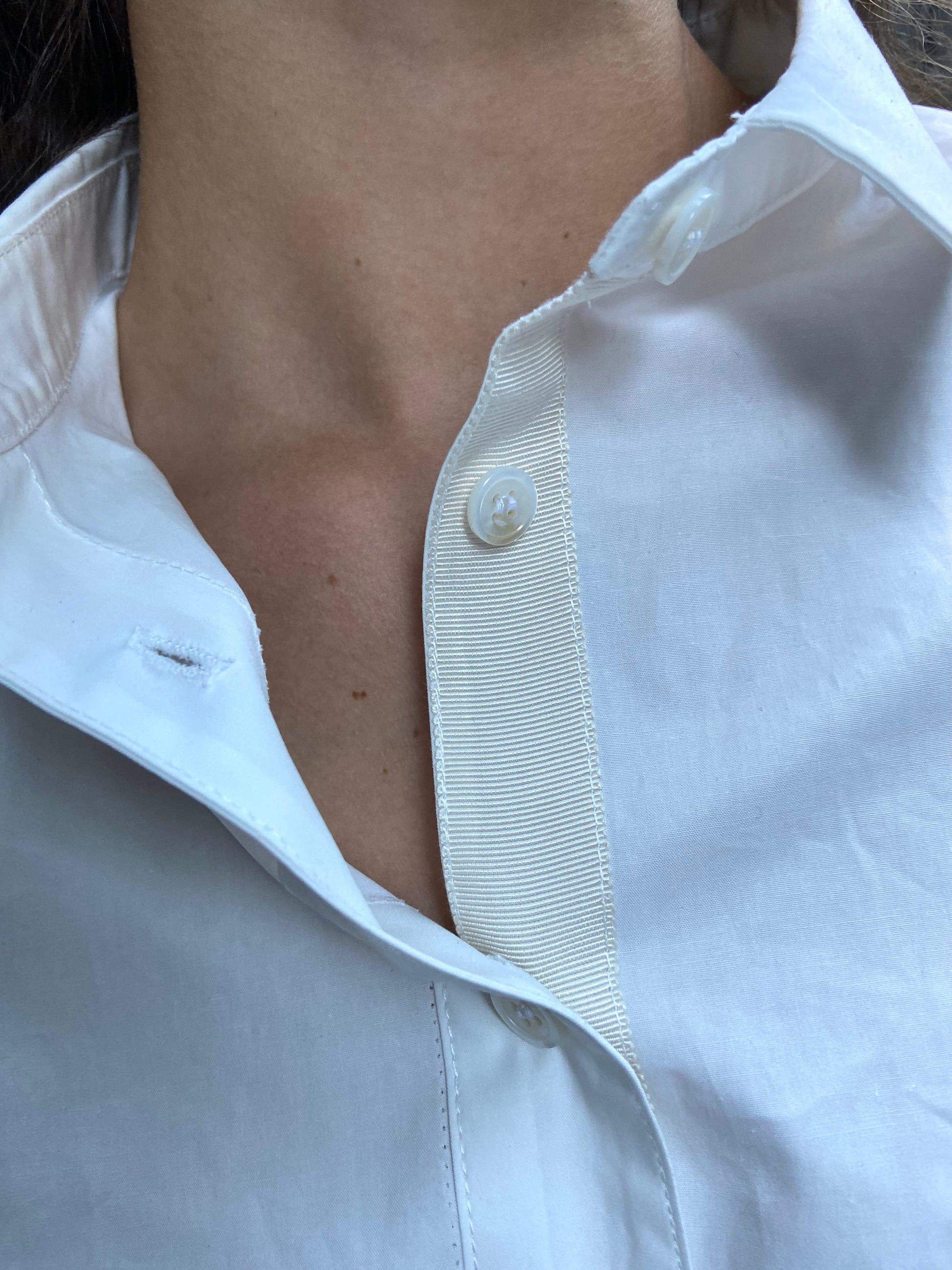 Soft White Cotton Shirt