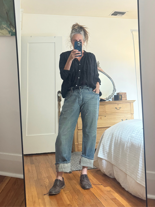 LONG COTTON ELLA BLOUSE