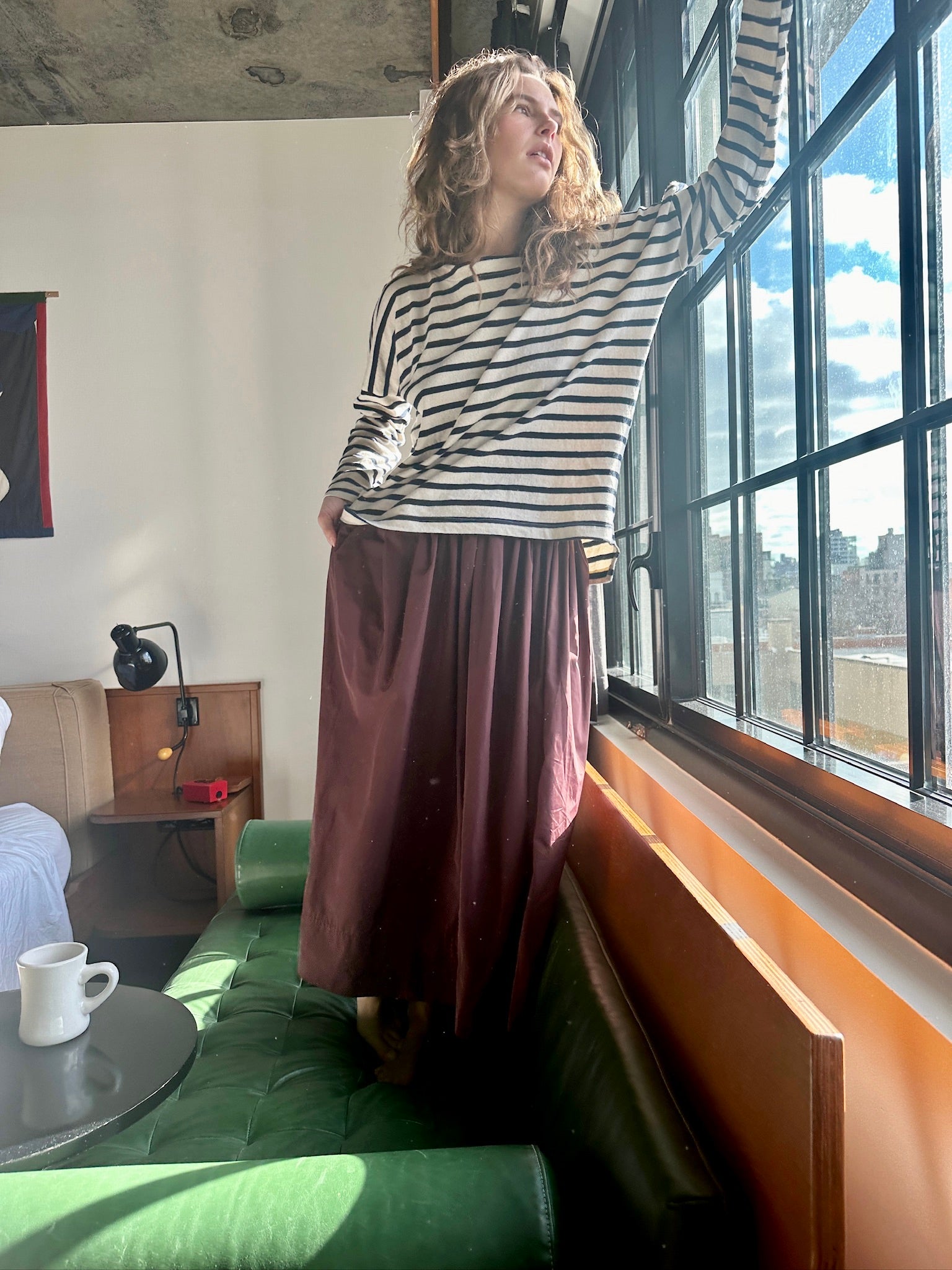 Rust Tech Skirt