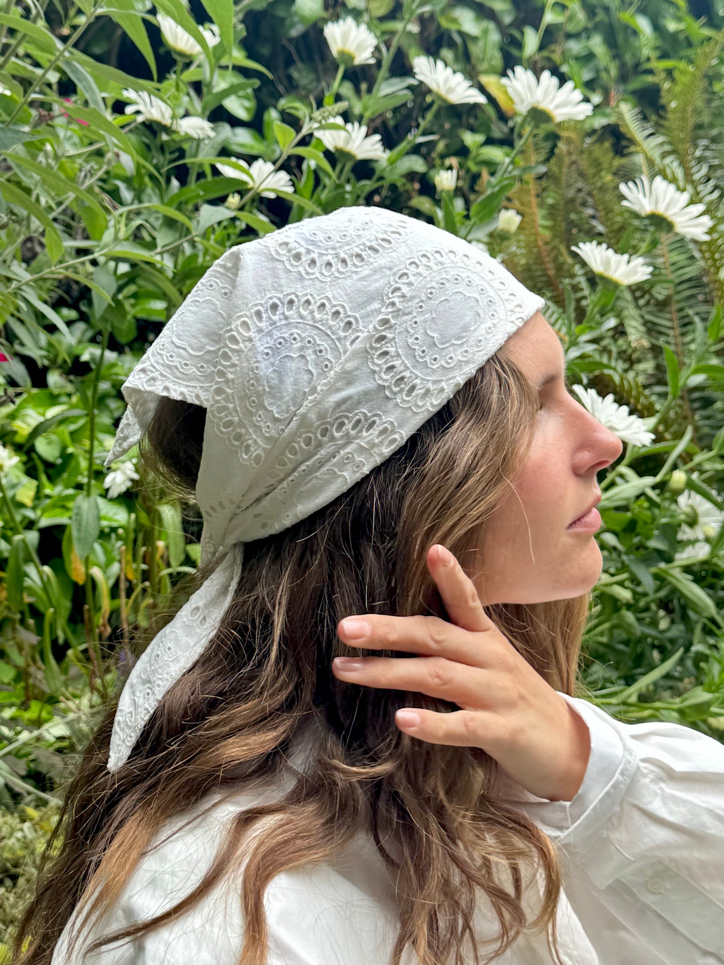 HEAD SCARF EYELET