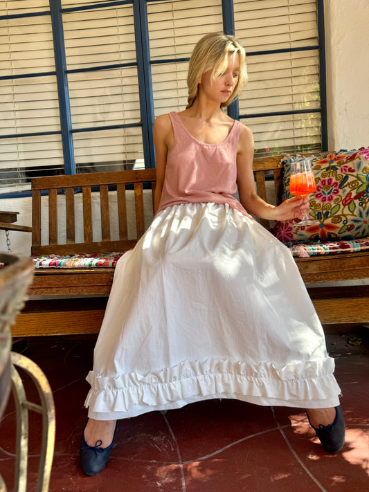 RUFFLE SKIRT