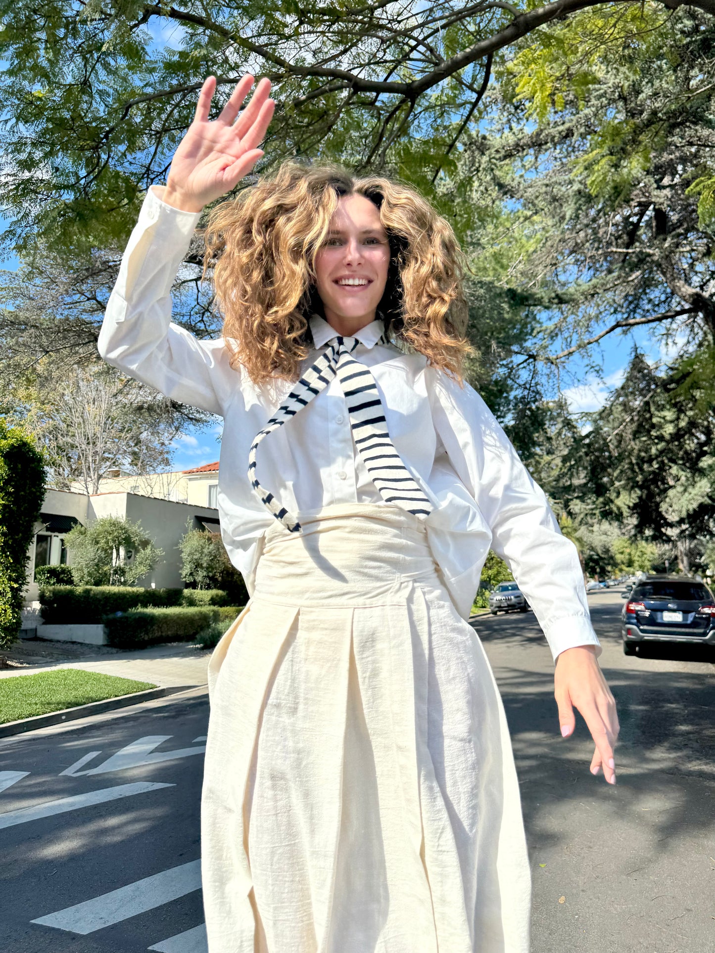 Soft White Cotton Shirt