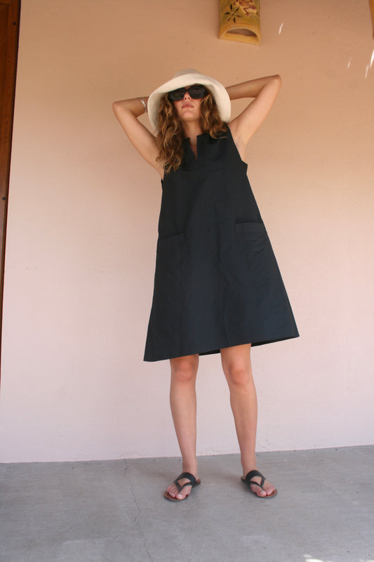 Black A-Line Dress