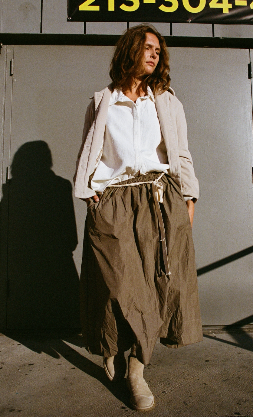 SKIRT TECH SAGE GREEN