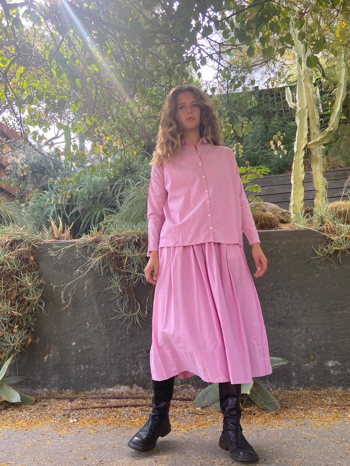 Skirt vintage pink