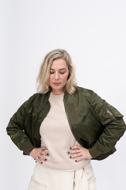 Bomber Jacket Olive