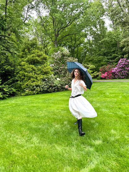 White Cotton Skirt