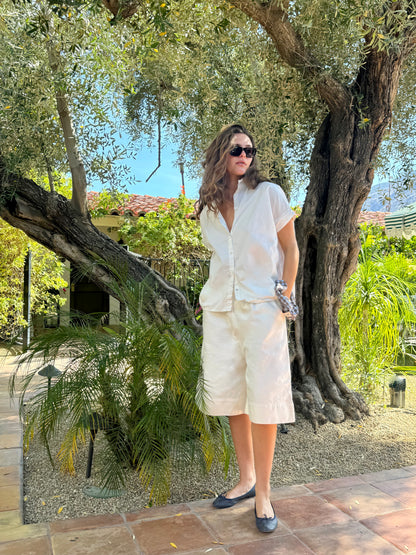 CULOTTES WHITE DENIM