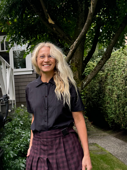 Black Cotton Shirt