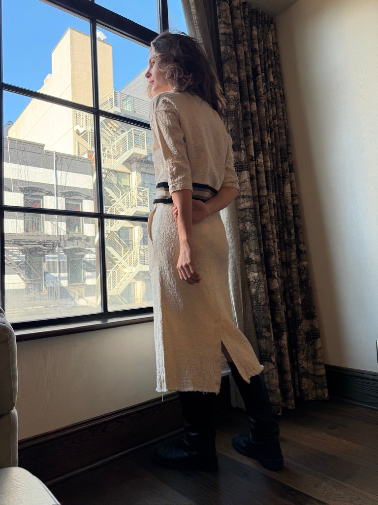 PULLOVER BOUCLE SWEATSHIRT