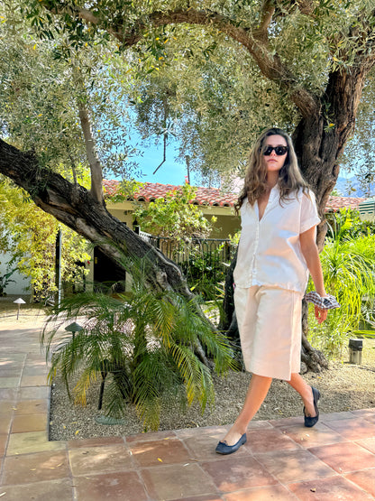CULOTTES WHITE DENIM