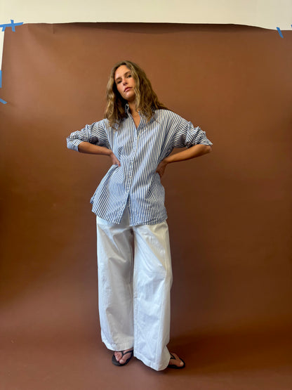 WHITE COTTON PANT