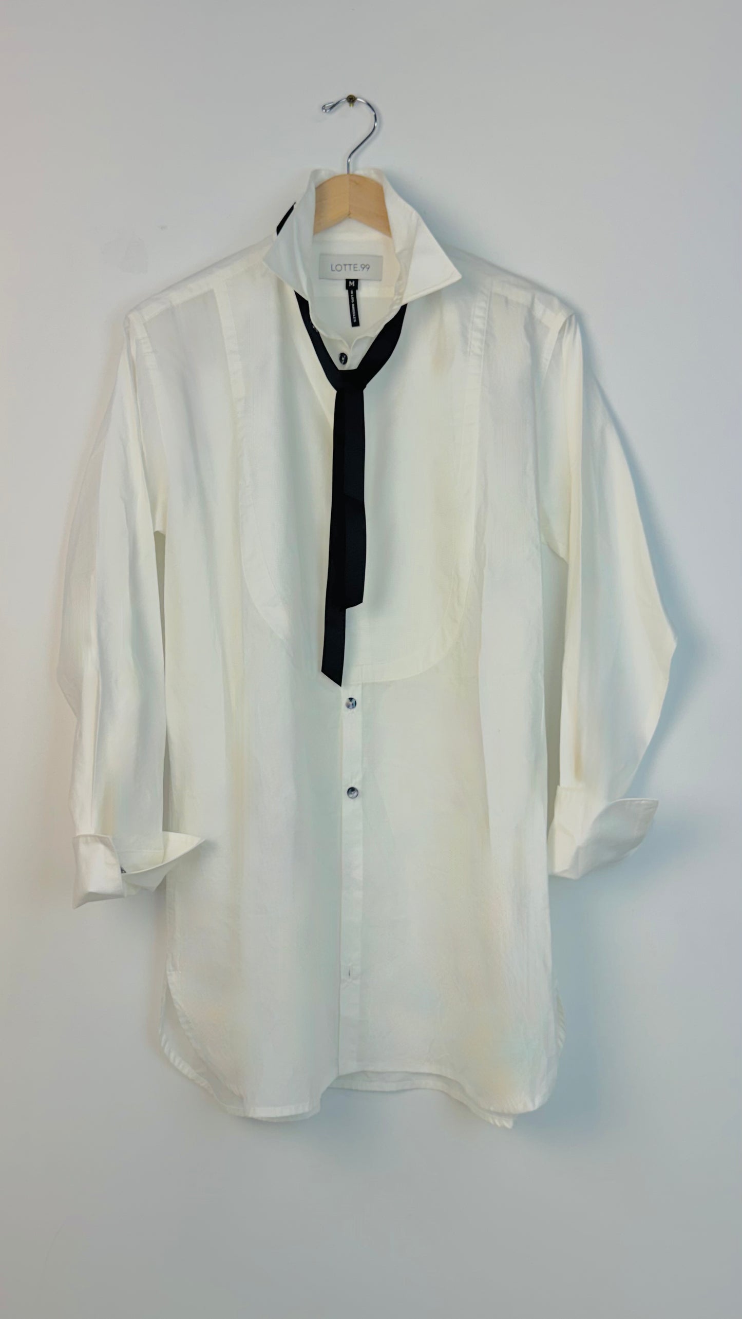 TUXEDO SHIRT WHITE