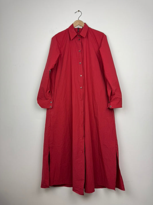 Shirt Dress Brick