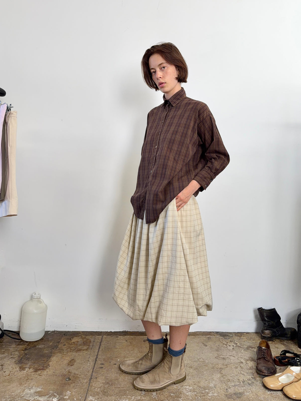 Bubble Skirt with Zipper