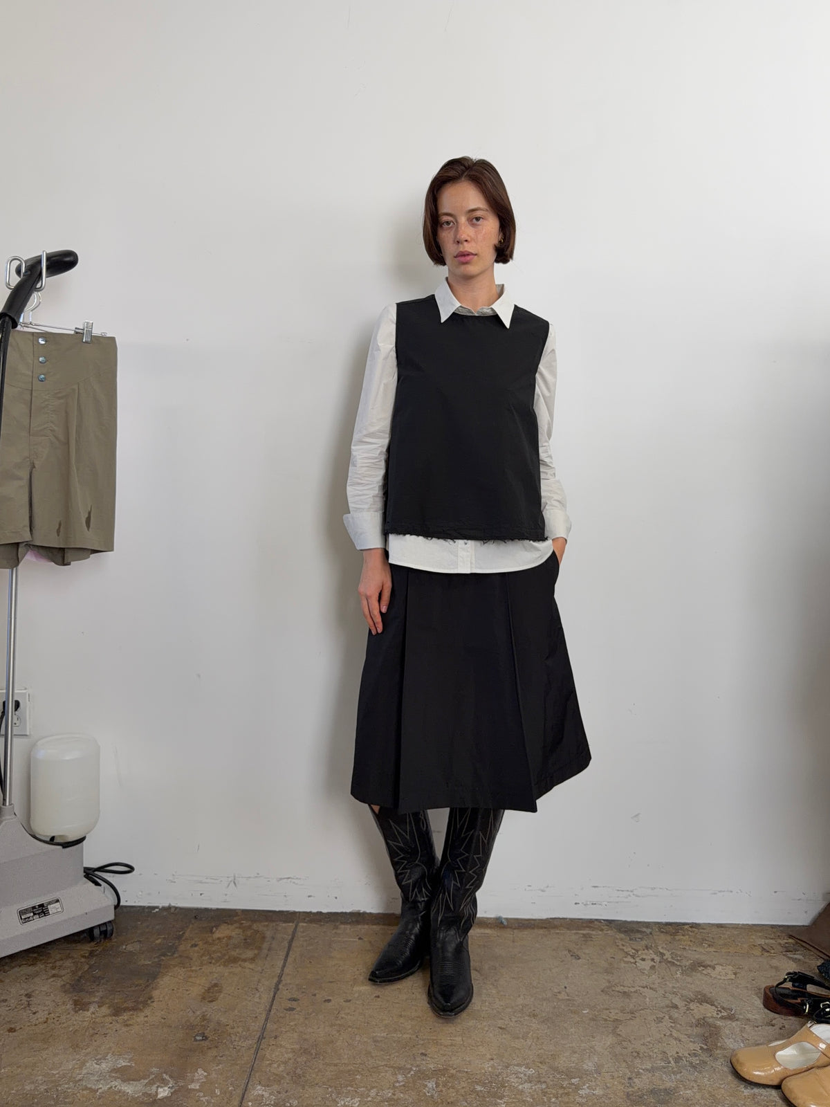 Prado Skirt Black Nylon