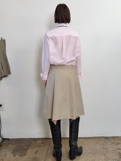 Prado Skirt Khaki Nylon