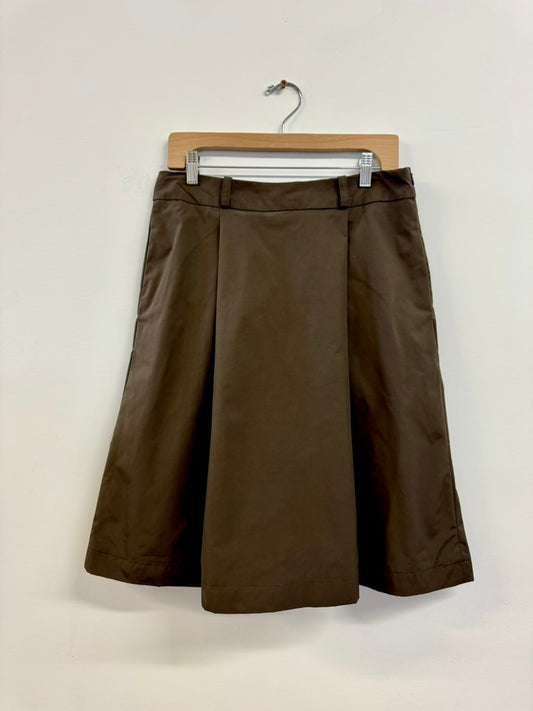 Prado Skirt Green Nylon