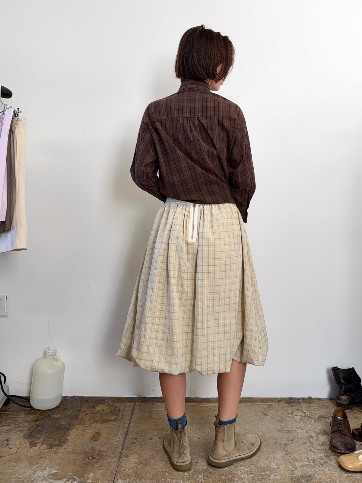 Bubble Skirt with Zipper