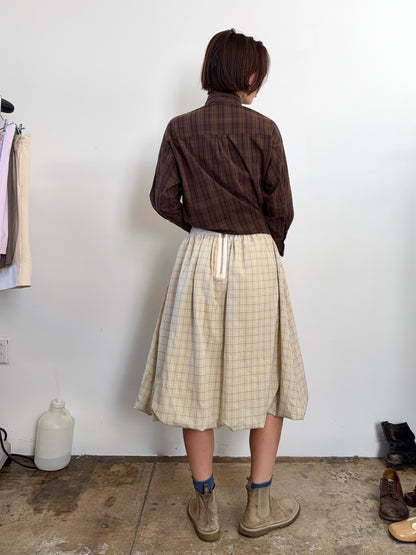 Bubble Skirt with Zipper