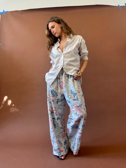 FLORAL COTTON PANT – LOTTE.99