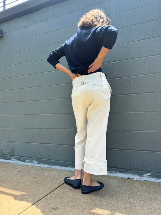 DENIM JEANS WHITE