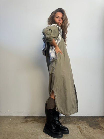 Shirt Dress Sage