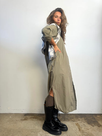 Shirt Dress Sage