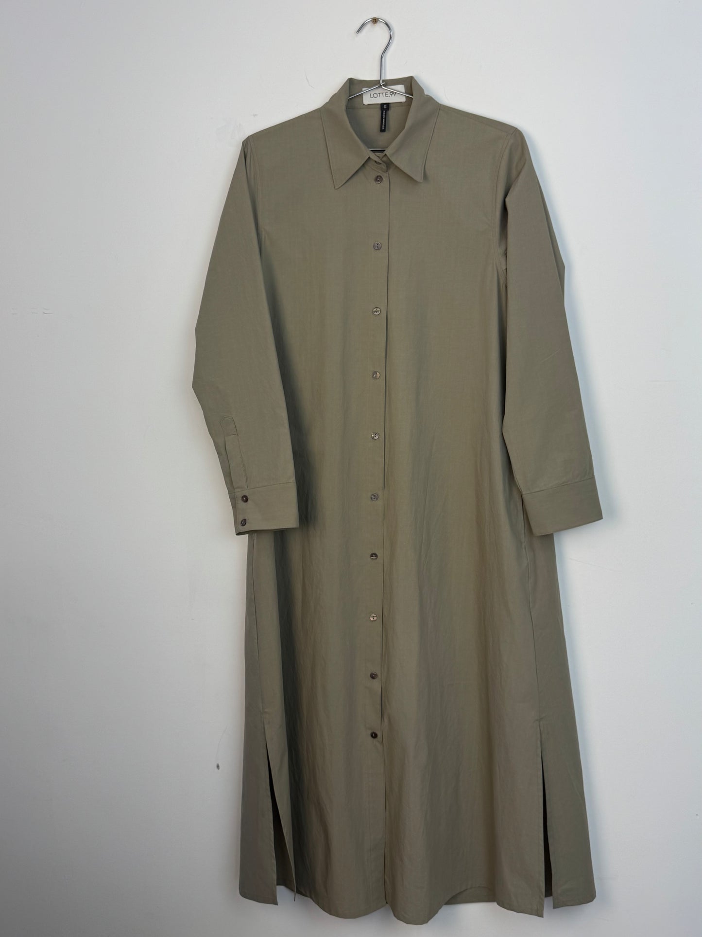 Shirt Dress Sage