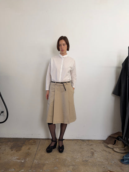 Prado Skirt Khaki Twill