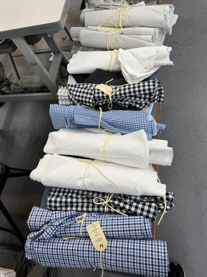 Gabby Swing Shirt Blue Gingham
