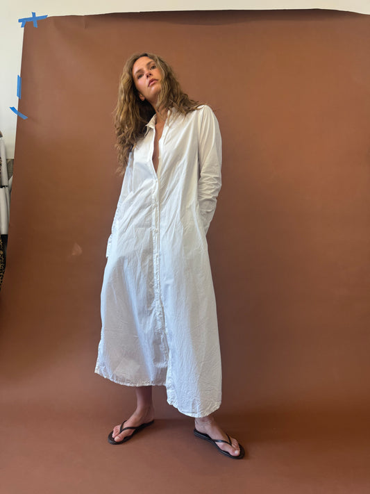 SHIRT DRESS COTTON