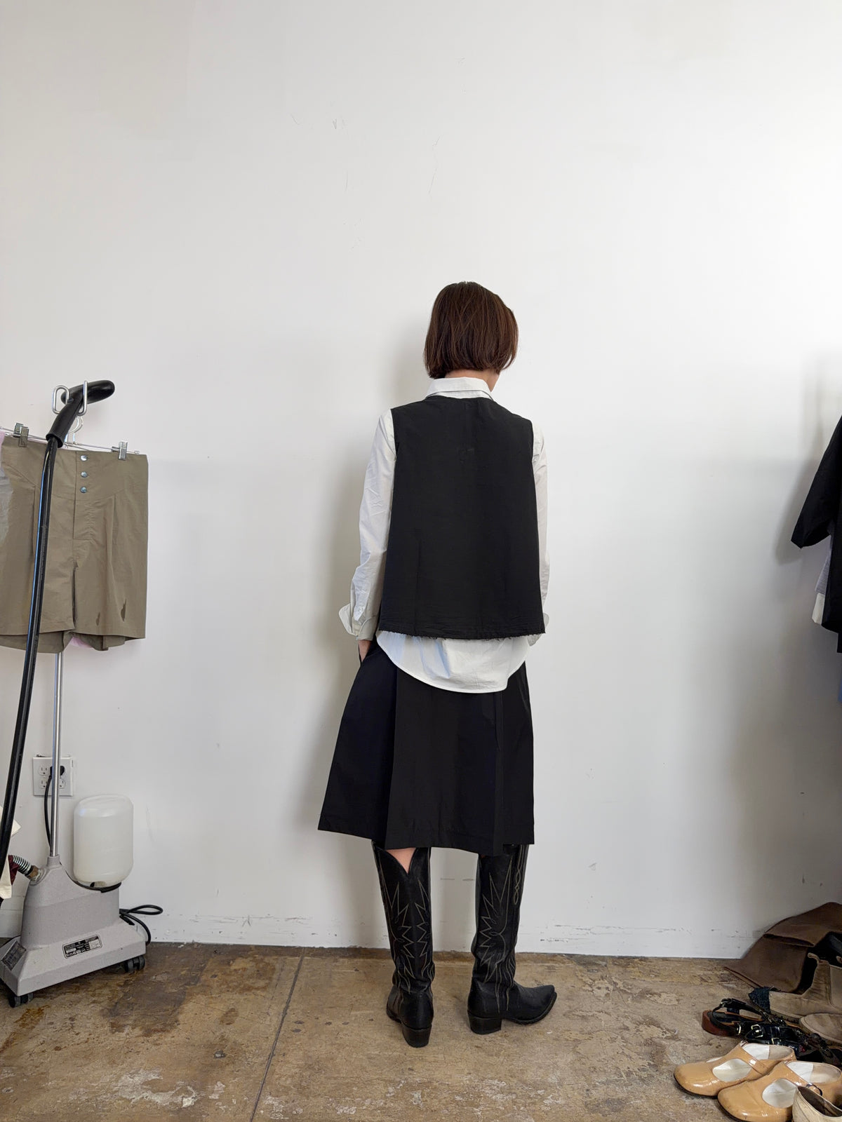 Prado Skirt Black Nylon