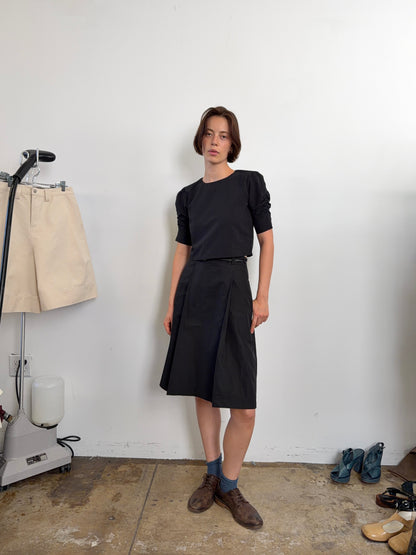 Prado Skirt Black Nylon