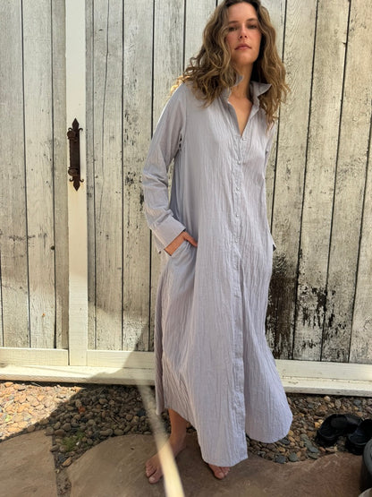 SHIRT DRESS COTTON