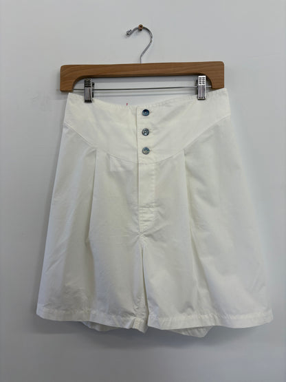 FRENCH BACK BOXERS WHITE