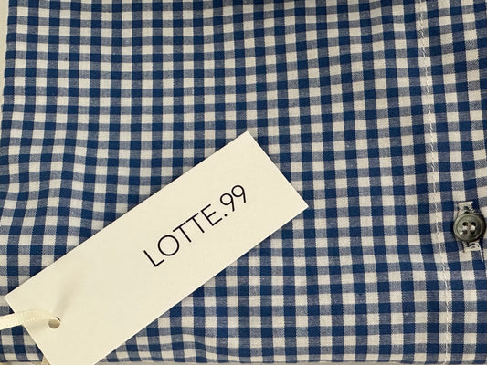 Gabby Swing Shirt Blue Gingham