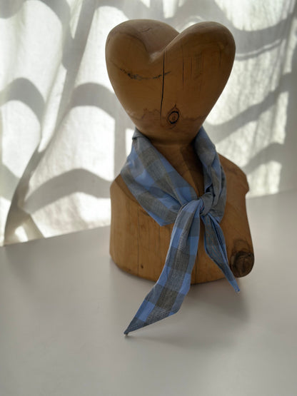 Bandana French Blue Check