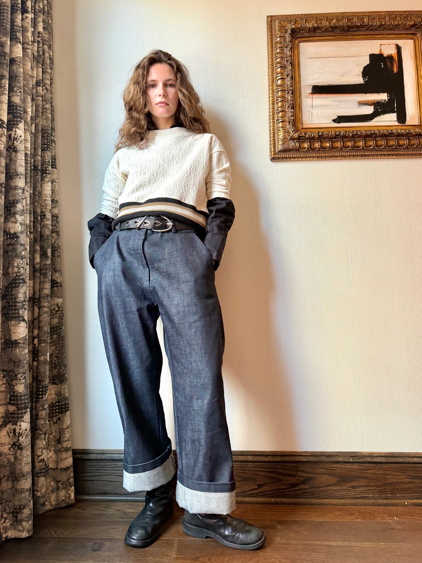 Denim Work Pants