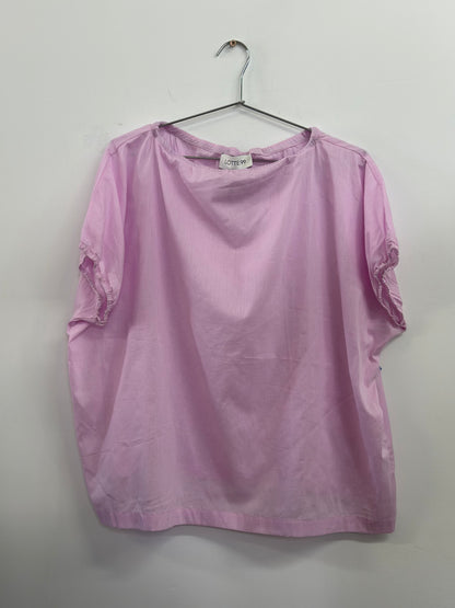 Cotton Voile Toggle Top in Lilac