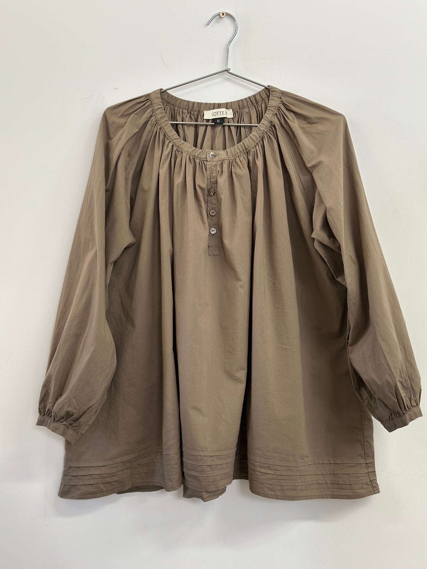 BOHO POET BLOUSE GREEN