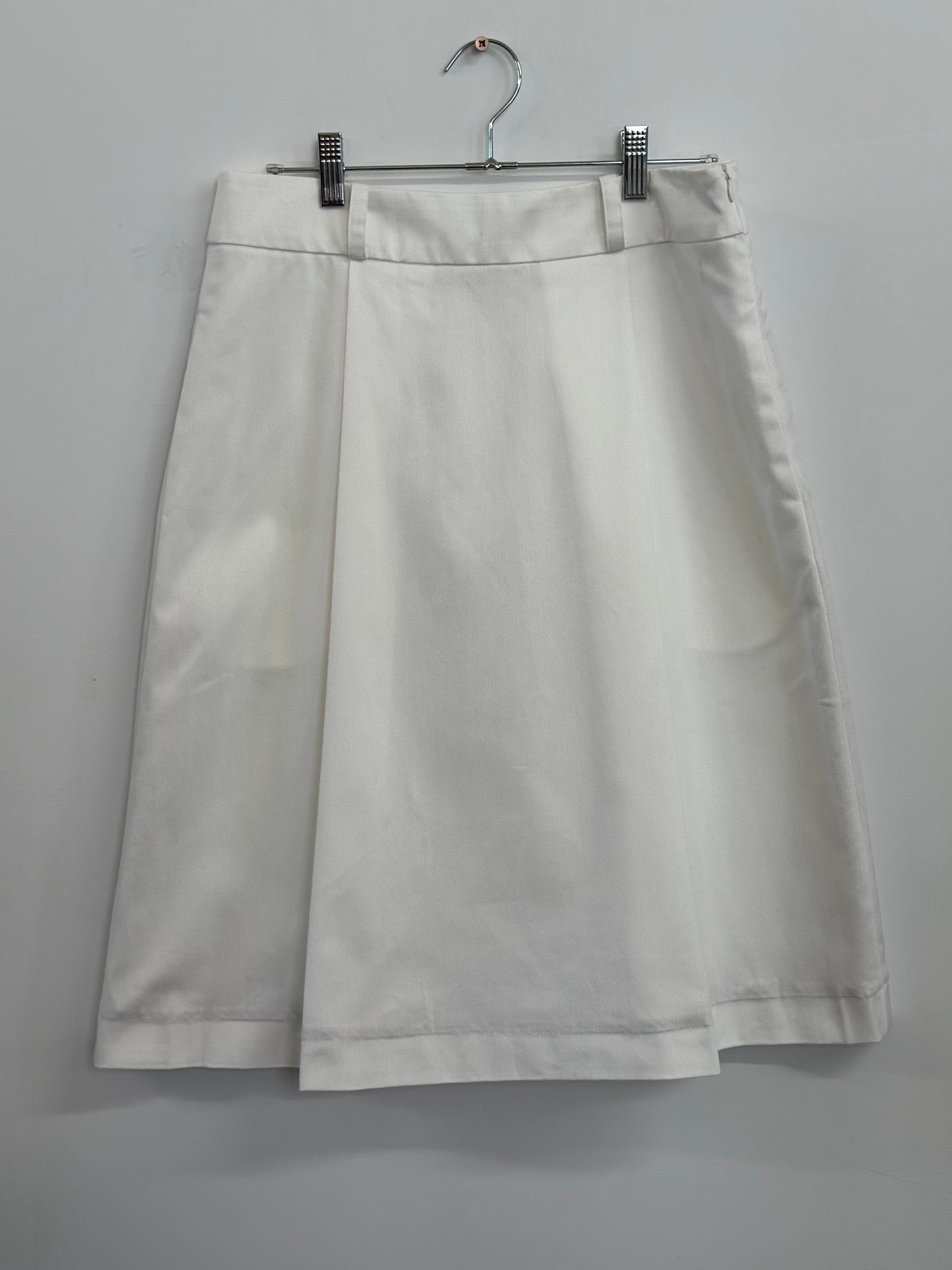 Prado Skirt White Twill