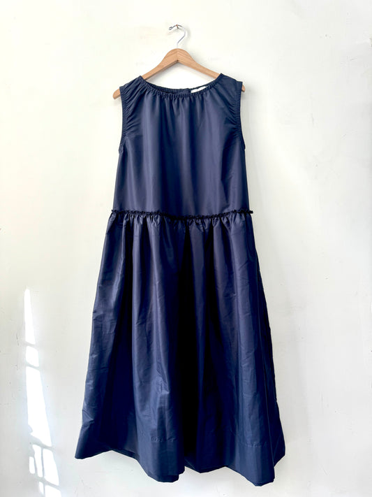 DRESS SLEEVELESS NAVY BLUE