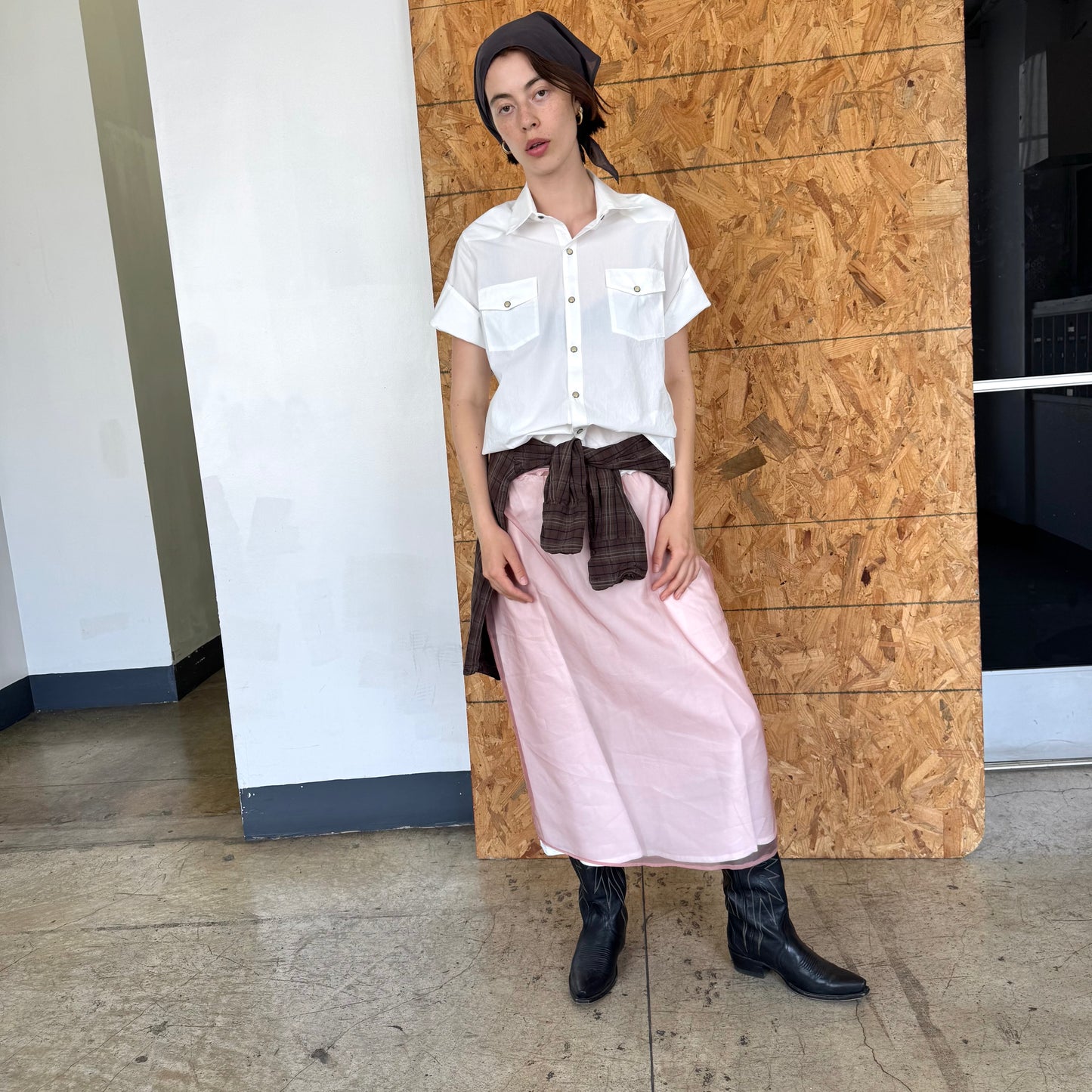 Silk Organza Sheer Skirt