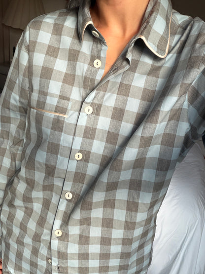Seafoam Check Loungewear