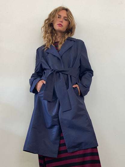Coat Navy Tech