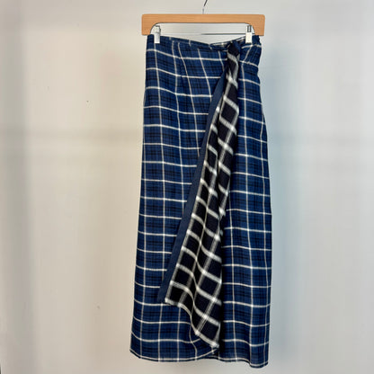 Wrap Skirt in plaid