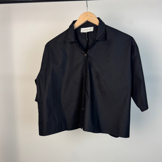 Gabby 3/4 Sleeve Blouse Black